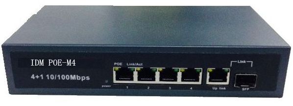 IDM POE-M4百兆光纖接入四口POE以太網交換機圖片.jpg