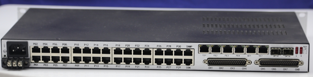 IDM OPM2400-8E1-30后面板.JPG